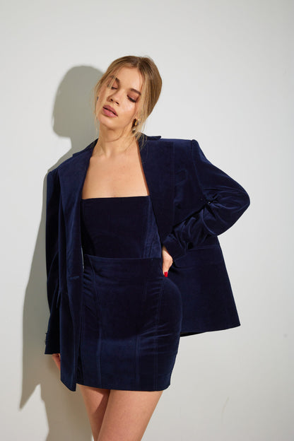 Velvet skirt