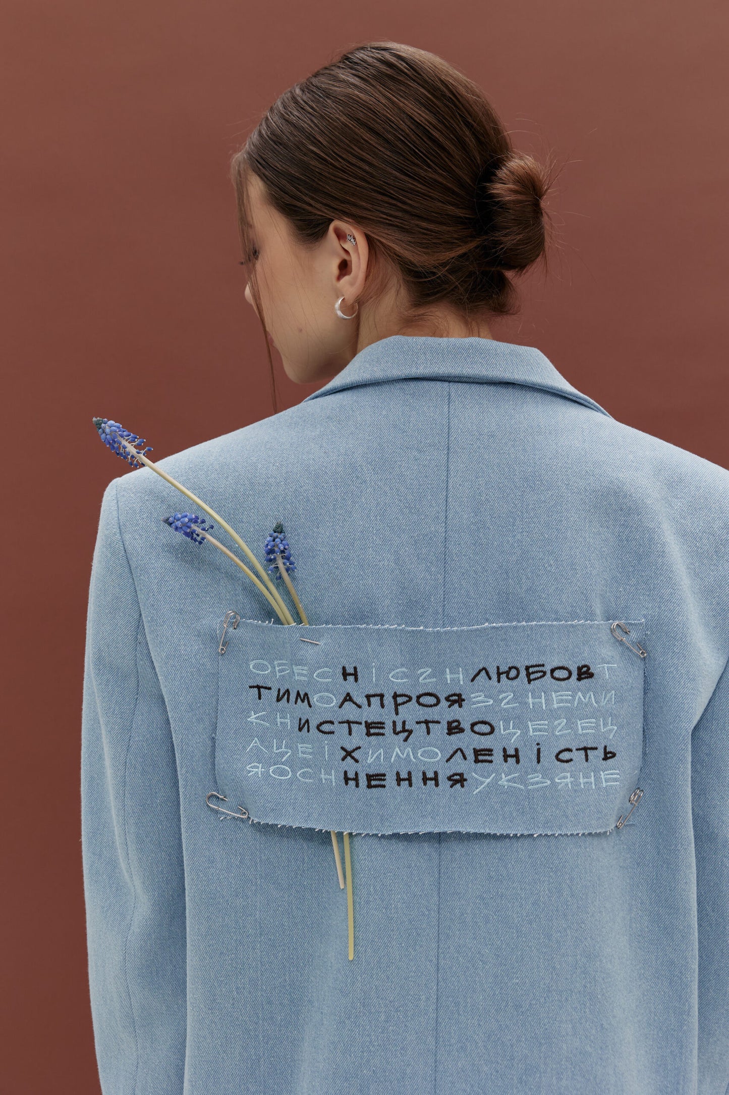 Oversize denim jacket