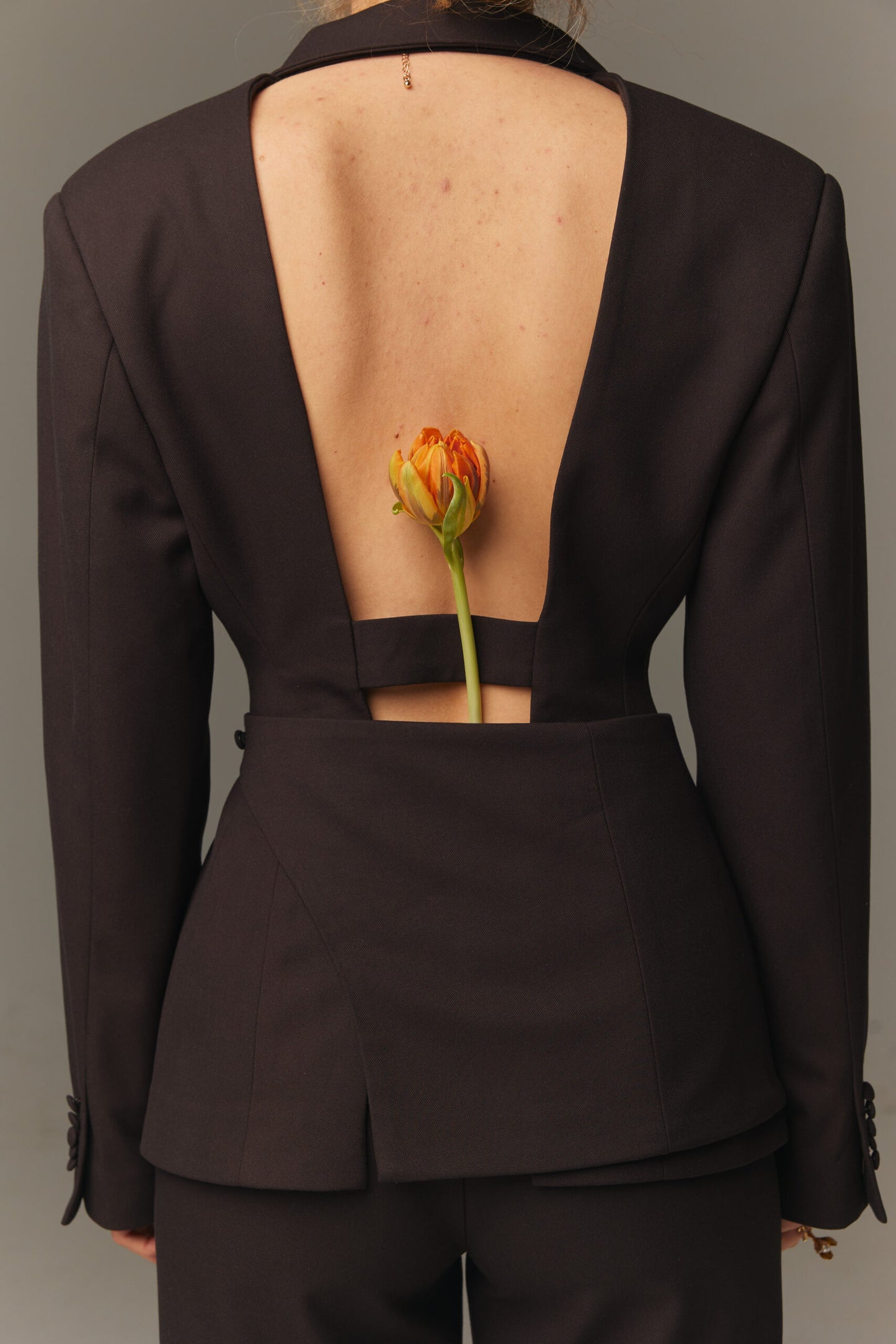 Open back jacket Art