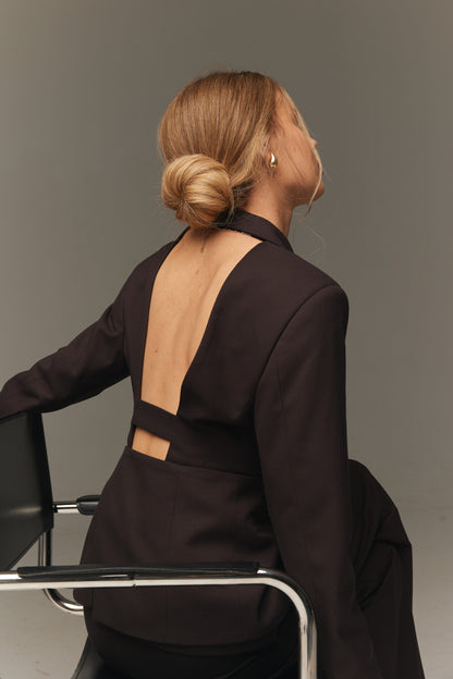 Open back jacket Art
