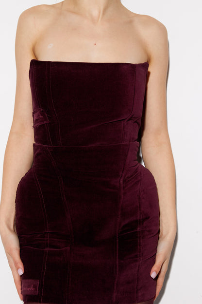 Velvet skirt