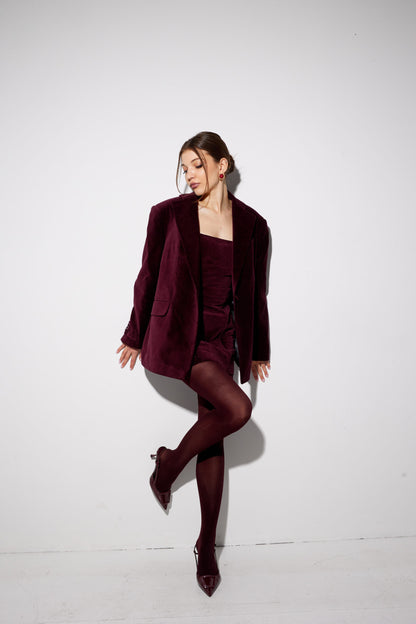 Velvet skirt