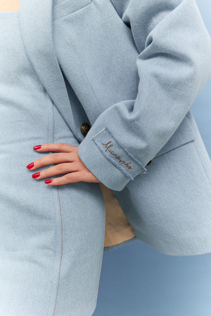 Oversize denim jacket