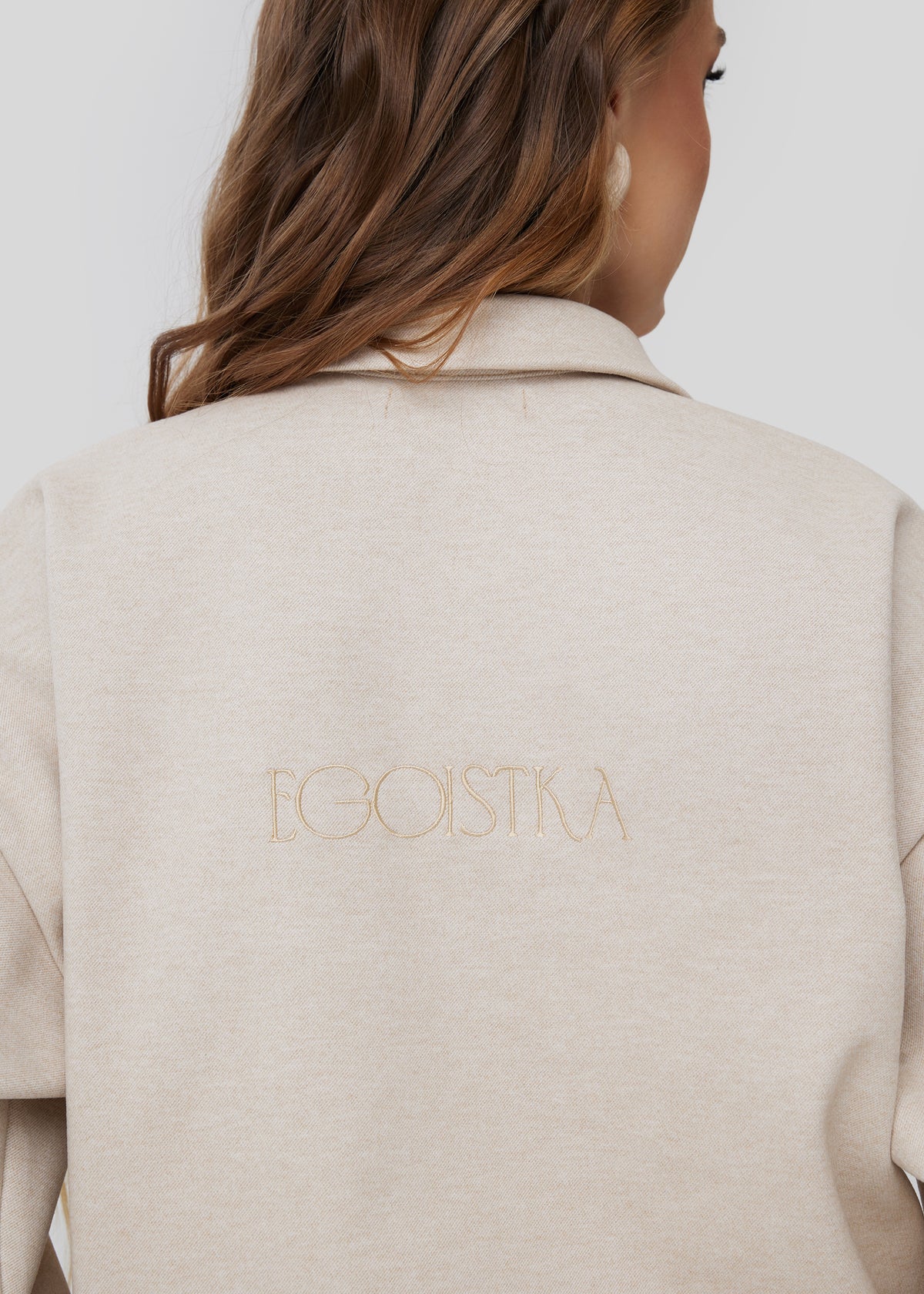 Поло Egoistka — Бежевий