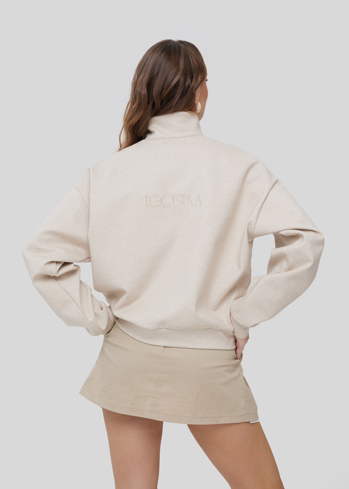 Поло Egoistka — Бежевий