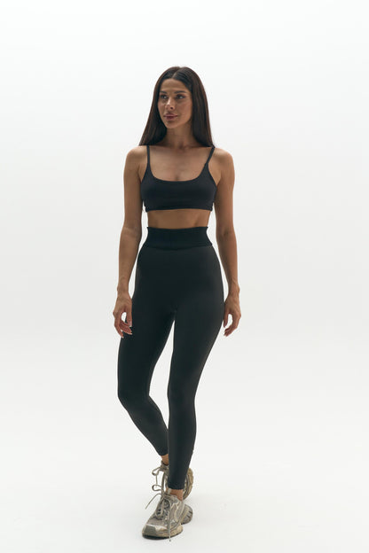 Лосини на резинці — Чорний