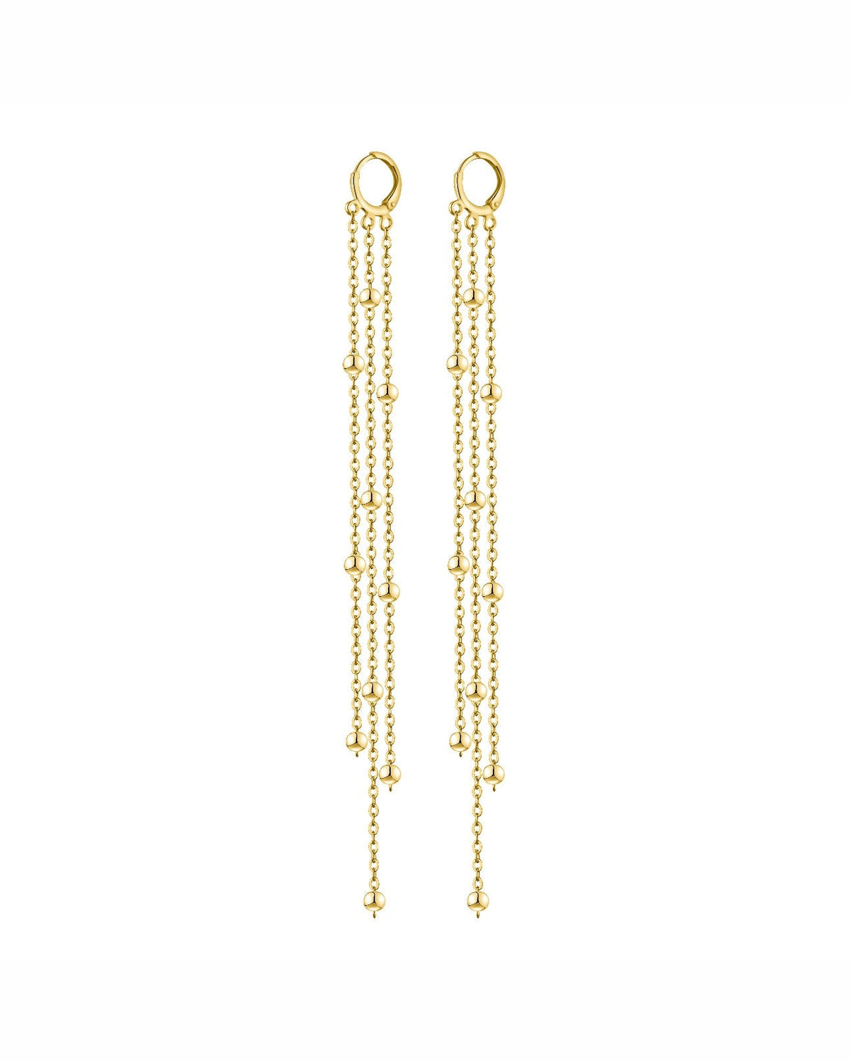 CASCADE earrings — Золото
