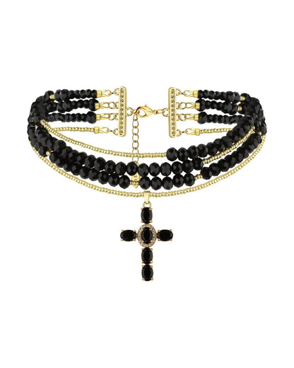 DIAMOND CROSS necklace
