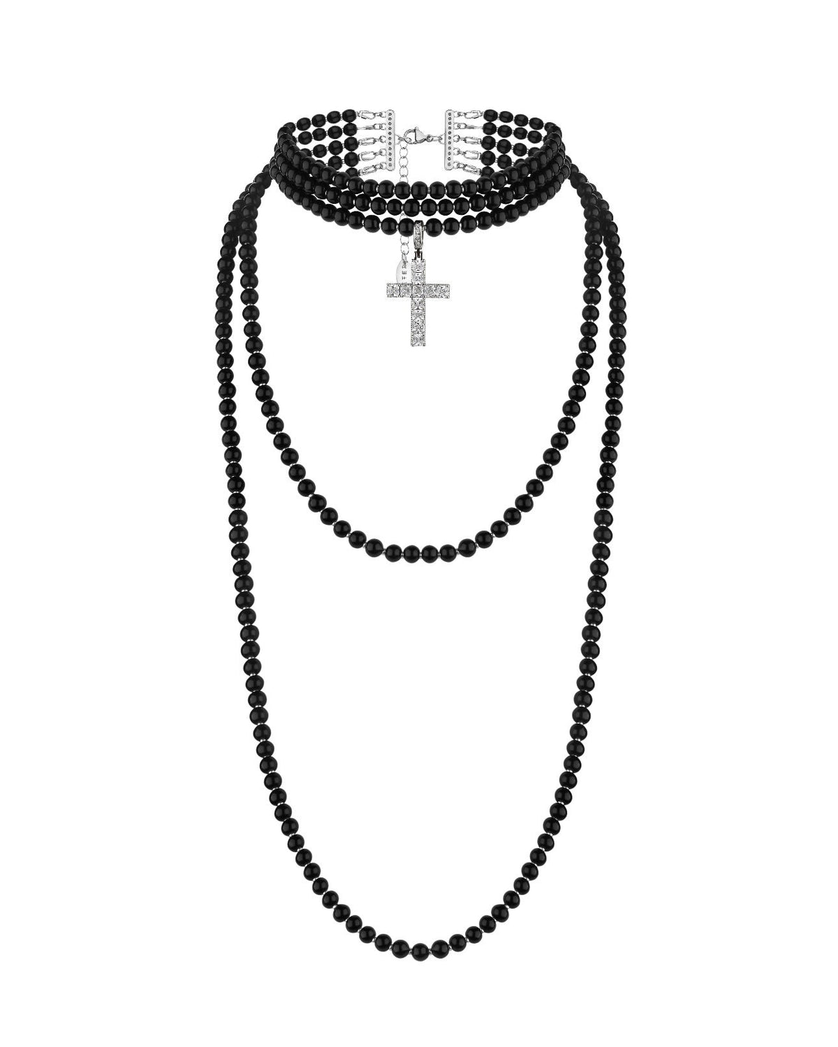 BAROQUE necklace massive — Темний