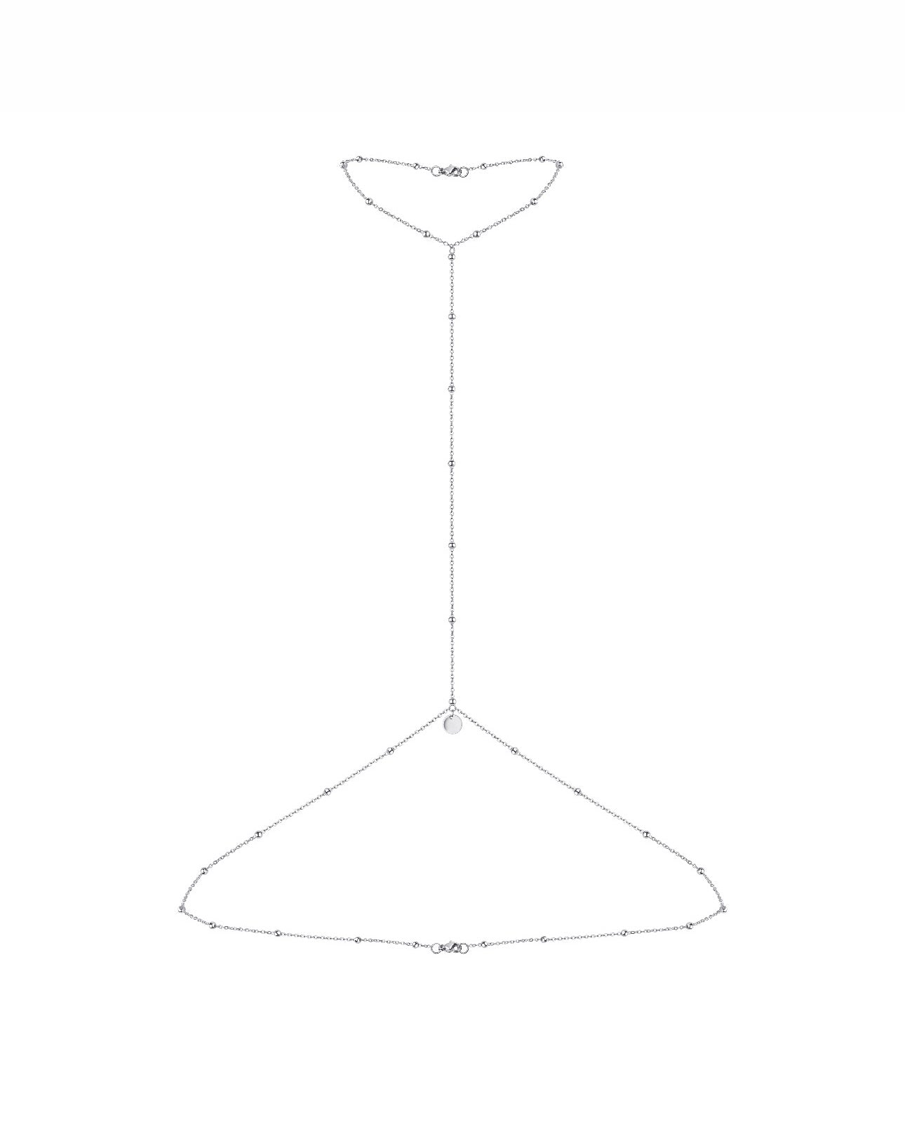 Body chain MINIMAL silver