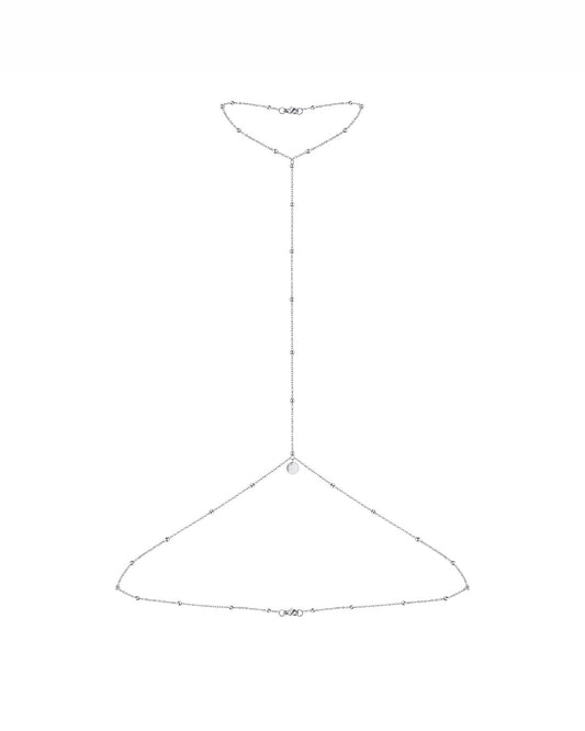 Body chain MINIMAL silver