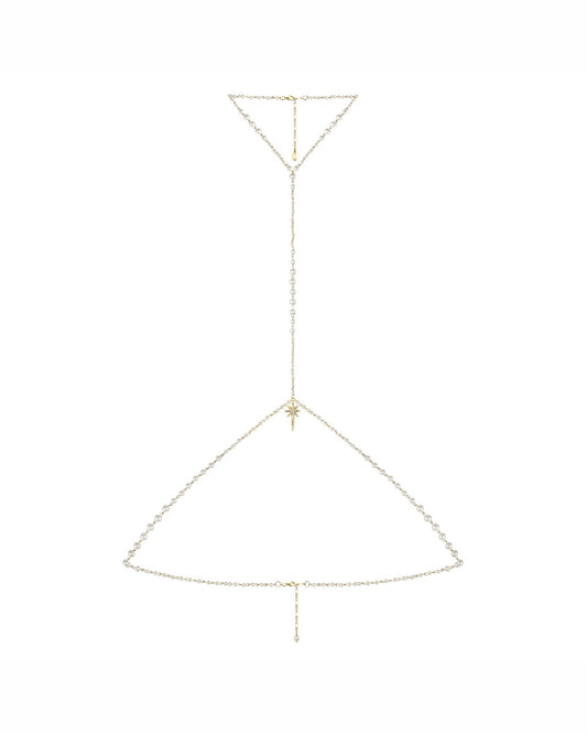 Body chain STAR golden