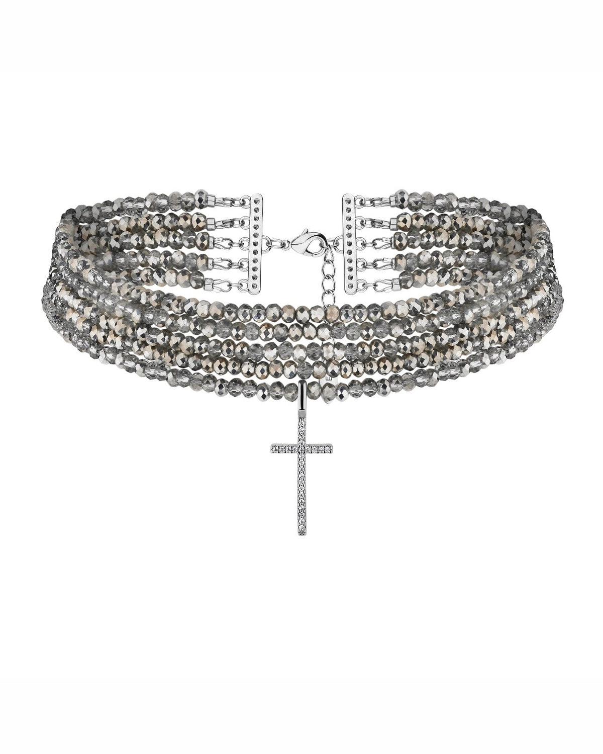 DISCO CROSS necklace — Срібло