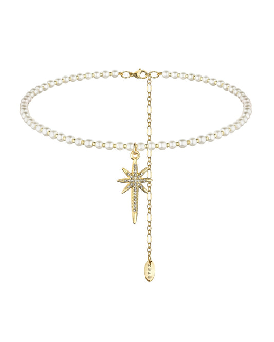 STAR small choker golden