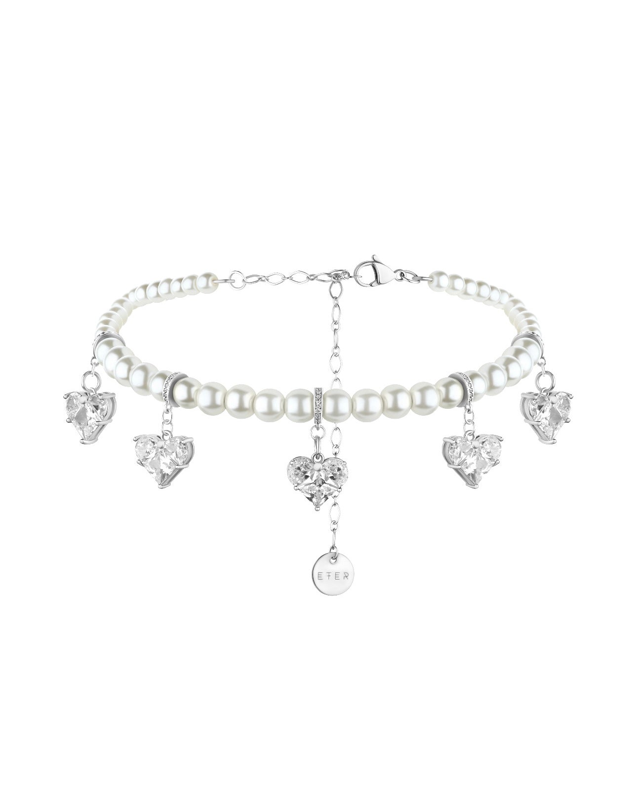 CRISTAL HEART necklace