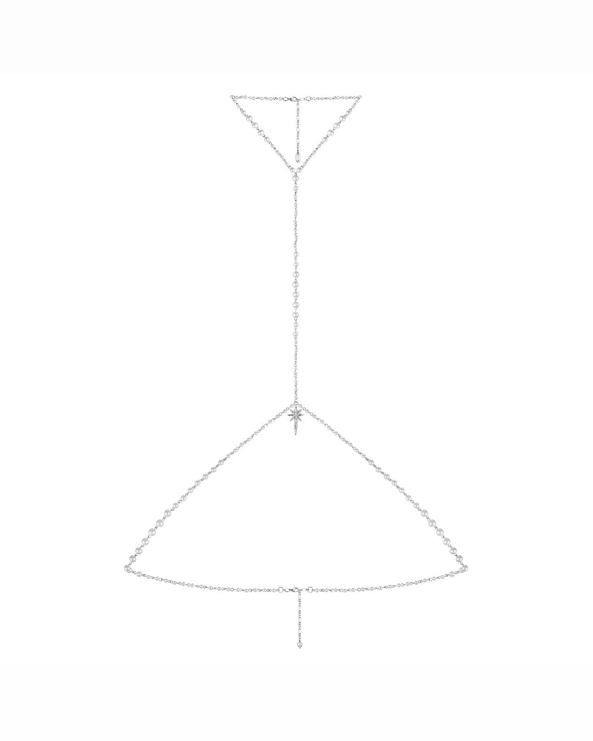 Body chain STAR — Срібло