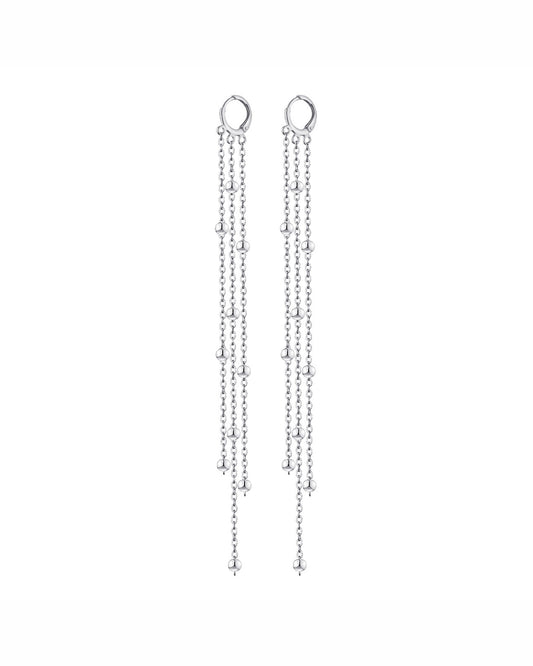 CASCADE earrings silver