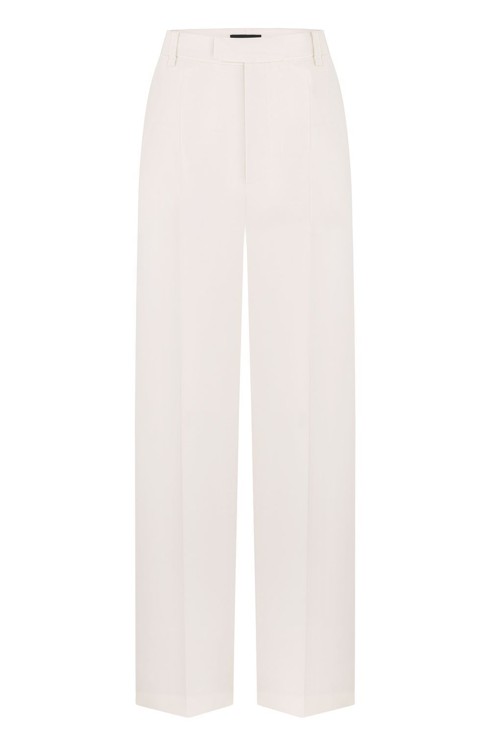 Wool trousers - off-white