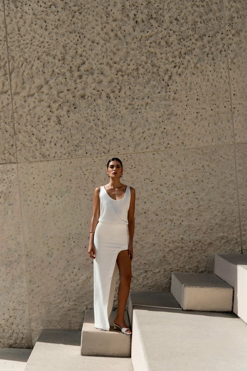 Cut-out skirt